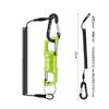 Magnetic Anti-Drop Net Release Holder Elastic Coiled Lanyard Rust Resistant Fishing Accessory for Lake Pond Fishing