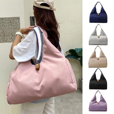 Yoga Travel Bag with Yoga Mat Fixing Strap Water-Resistant Oxford Fabric Multi-Functional