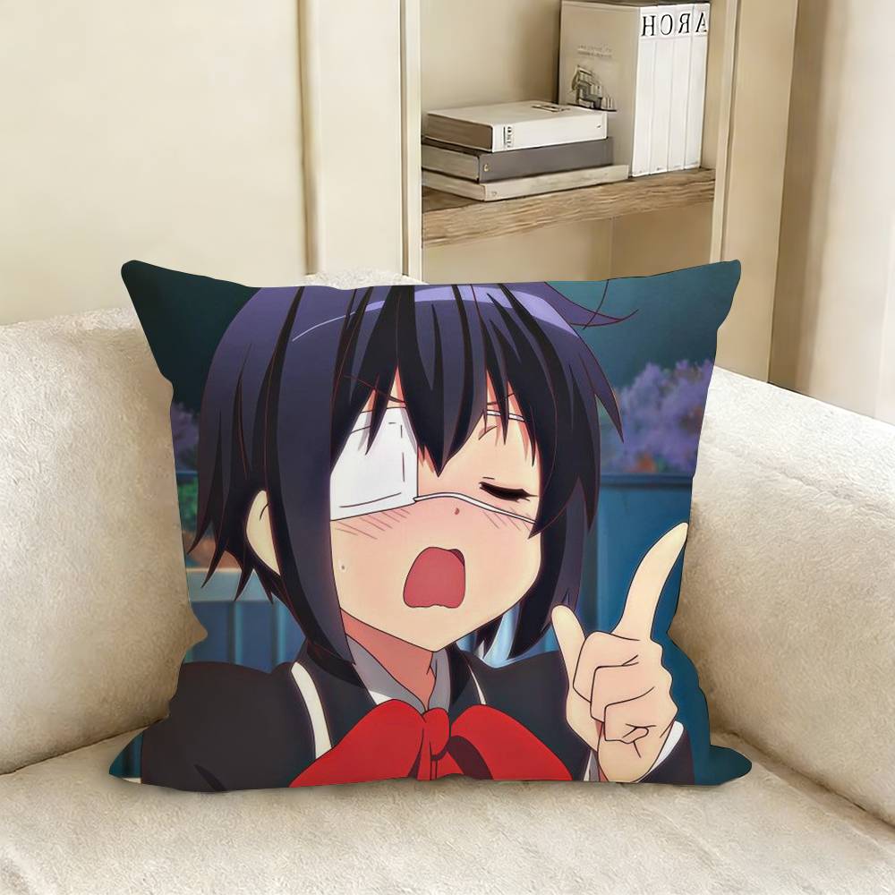 Cute R-Rikka T-Takanashi Pillow Cover Sofa Cushion Cover Home Room Decoration Children Gift