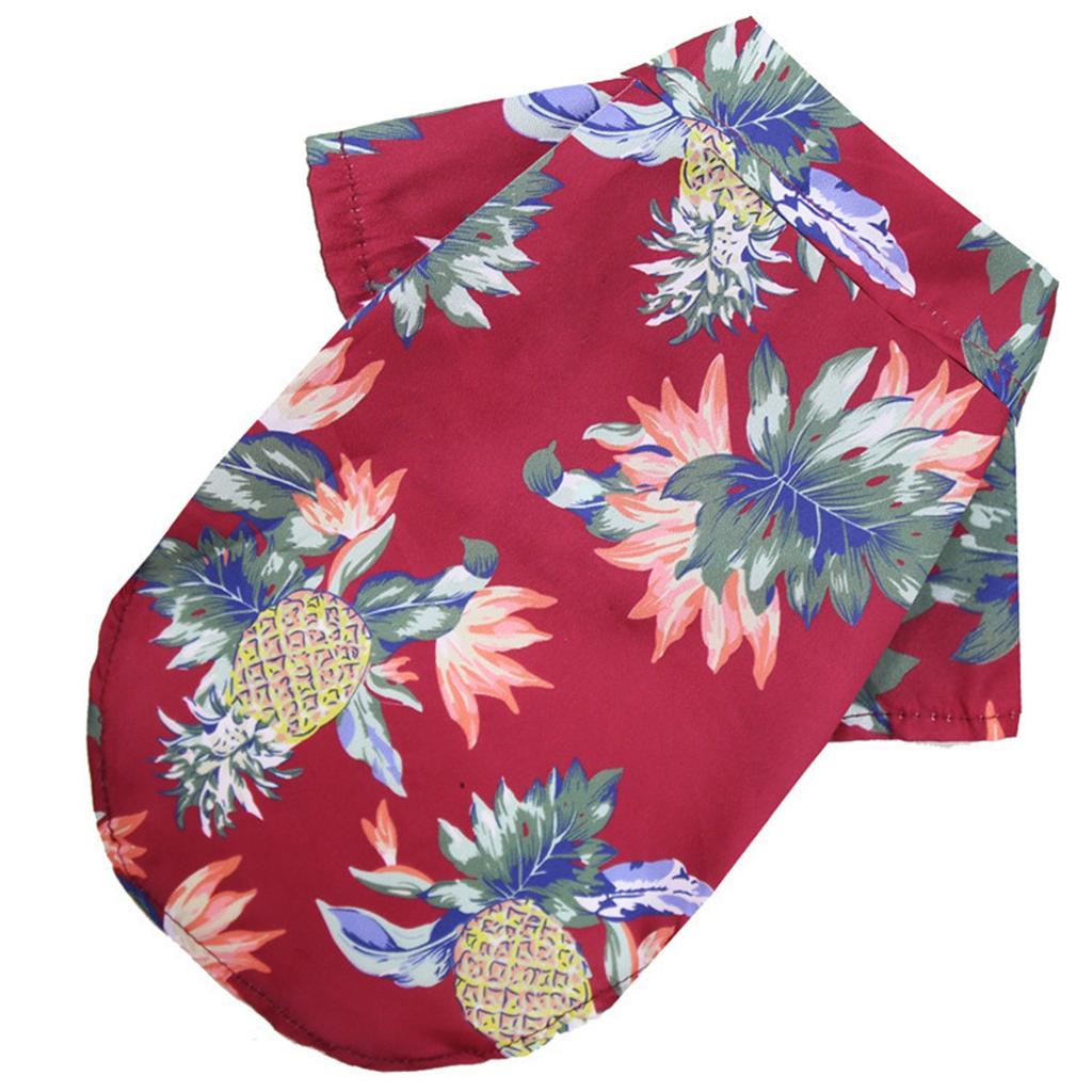 Pet Clothes Print Clothes Dog  Clothes Suit  Pet Blouse Small And Medium Dogs
