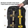 Outdoor Backpack Extension Strap Adjustable Length Attachment Belt Heavy Duty Gear Lashing Straps For Hiking Camping Travel