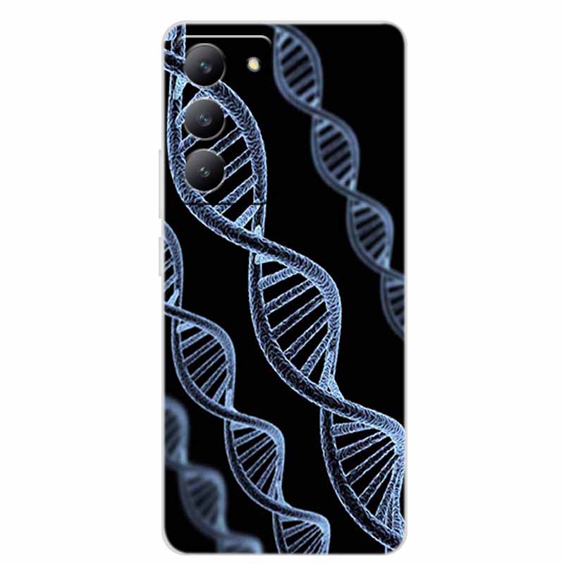 For Redmi 15 4G Phone Case Fashion Flowers Transparent Silicone TPU Soft Back Cover Case For Xiaomi Redmi 15 5G Case Redmi15 Bag