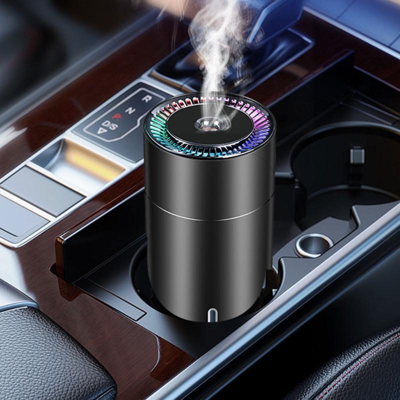 Small Car Scent Humidifier Aluminum Volatile Oil Diffuser Vehicle Scent Diffuser for Enhances In Car Experience