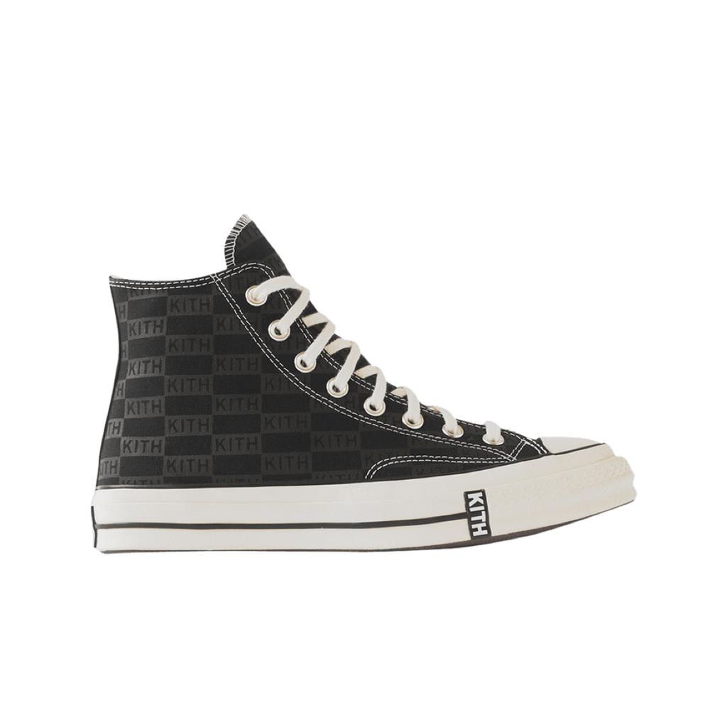 Converse X Kith Chuck 70 Hi Black Monogram