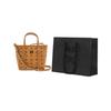 Borsa Shopper Mini MCM Toni Monogramma Visetos Tela Rivestita Cognac MWPAATN04CO001