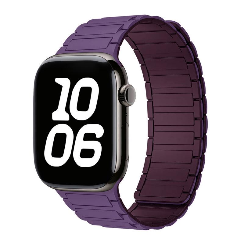 Zhang Jingyi Magnetisches Silikonarmband für Apple Watch S9/8/iWatch10 Ultra