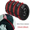 4Pcs/Lot Universal Car Spare Tire Covers Case Tires Storage Bags Auto Wheel Tires Storage Bags Vehicle Tyre Waterproof Polyester Bag