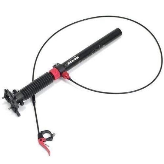 TMARS 419L Mechanical Drop x Black Seatpost, 31.6 400mm, #ST1478