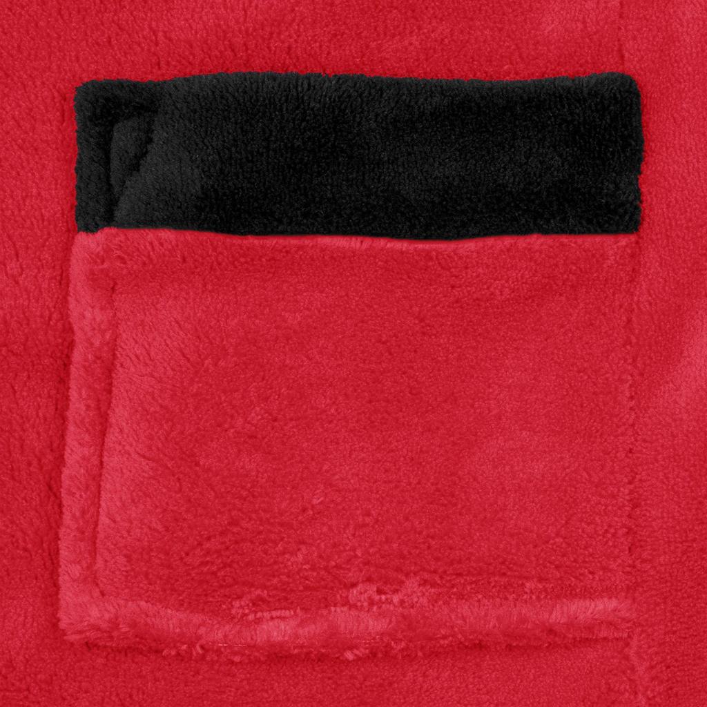 Liverpool FC Boys Crest Fleece Contrast Trim Dressing Gown