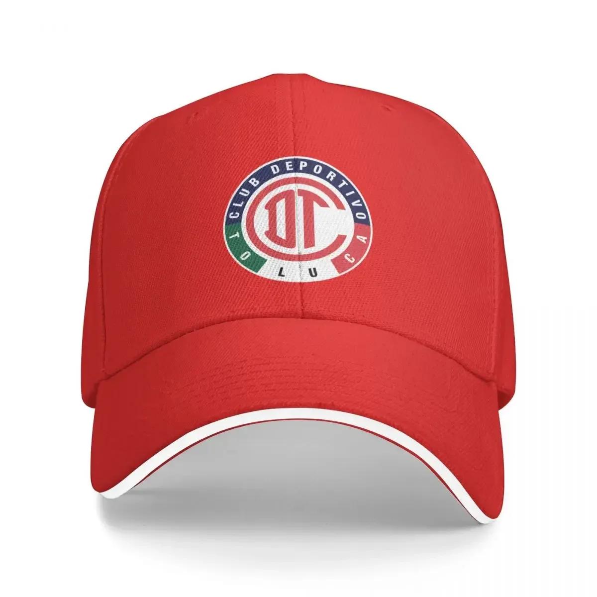Deportivo Toluca Futbol Club Mexican Diablos Rojos Baseball Cap Golf Icon Elegant Womens Hats Unisexs