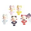 Large Cute Princess Dress Cream Glue DIY Resin Accessories for Hair Clip & Magnet Ornament