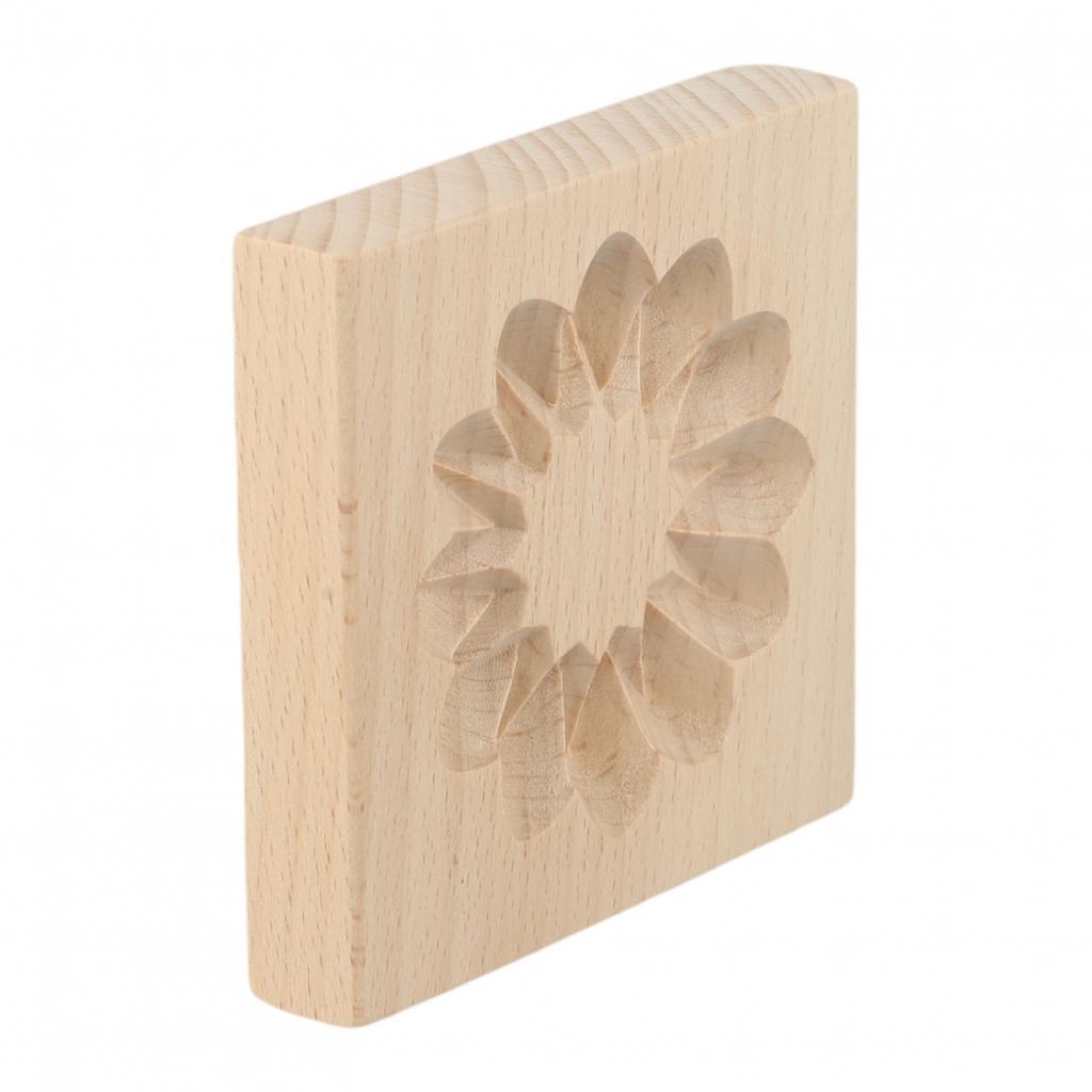 Wooden Baking Molds Set Perfectly Designed for Making Cookies Easily