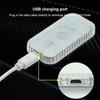 Mini LED Interior Light Lamp Magnetic Wireless Touch Light Auto Roof Ceiling Reading Lamp for Trunk Storage Box USB Charging
