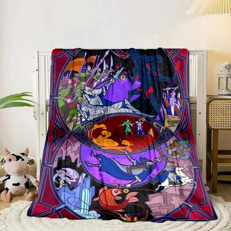 Tree Of Life Sword Symbol Blanket Flannel Blanket for bed, sofa, Camping, Hiking, Picnic Essentials, gift for family Fan gifts