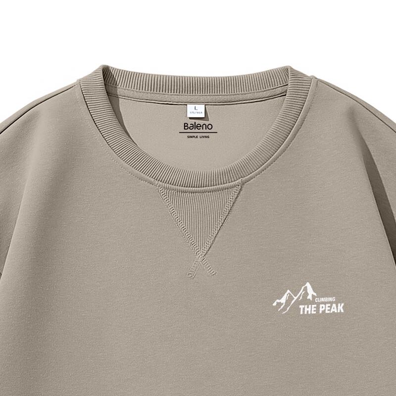 Baleno Men's American Style Relaxed Fit Crewneck Sweatshirt