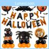 Spooky Halloween Decorations Aluminum Spider Foil Balloon For Party Supplies