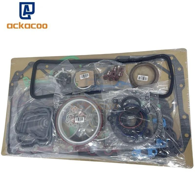 Upper & Lower Full Gasket Set 3804896 3802240 3802361 3802375 for Cumm 4B 4BT 4BTA Engine 3.9L 1989-1993 450C 480E 580K 5160