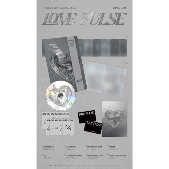 Select POB TREASURE 3rd MINI ALBUM LOVE PULSE