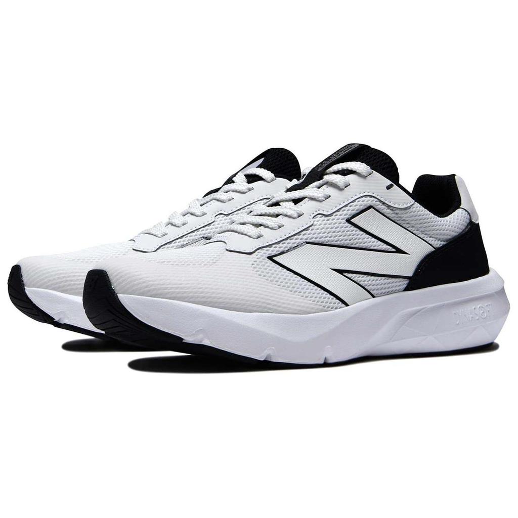 New Balance Comfortable Low-Top Running Shoes Unisex sneaker White Black UA800CA1