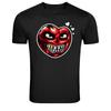 Evil Heart Skull Love Horror Graphic T-Shirt