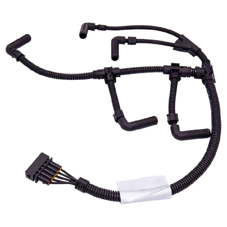Car Glow Plug Harness Wiring Easy Installation Replacement Glow Plug Wiring Assembly Automotive Accessories for 95-04