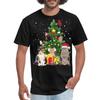 Christmas Tree Cats Catmas Unisexs T Shirt