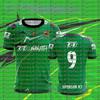 Men's Rugby T-shirt, Home Jersey, Fiji 7S, Round Neck Men's Top