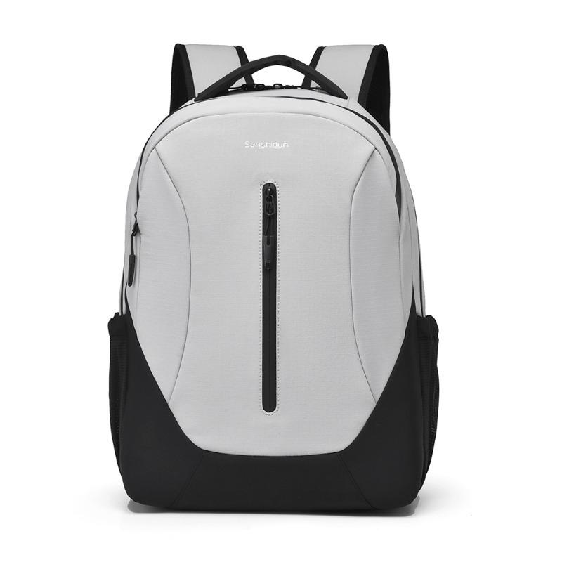 

Backpack for Men s High-end Business Backpack Large Capacity Storage Poor Travel Bag one size fits all серый