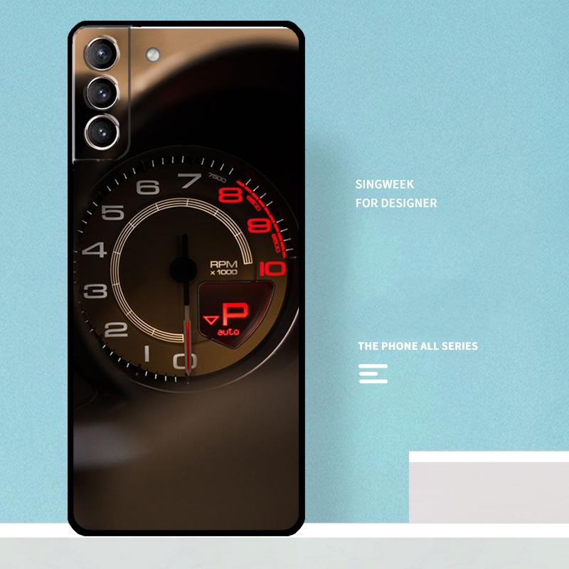 Speedometer Car Case For Samsung Galaxy S25 Ultra S21 S22 S23 S24 Ultra S9 S10 S20 Plus S25 FE Phone Cover