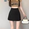 Women's Spring-Summer 2024 Petite Midi Bodycon A-line Skirt with Anti-exposure Shorts and High Waist Design