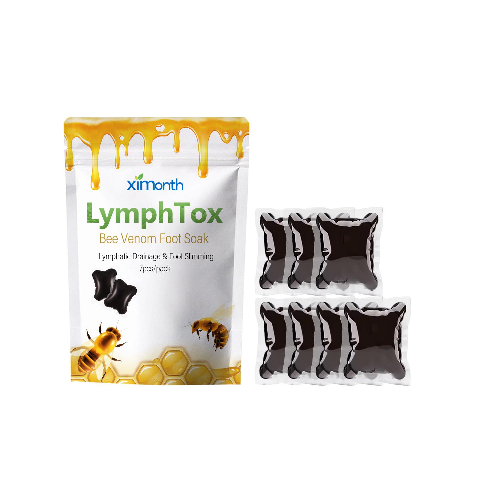 

Ximonth Bee Venom Foot Bath Pearls Foot Bath for Body Health Effectively Promotes Energy Consumption and Fat Burning 7pcs