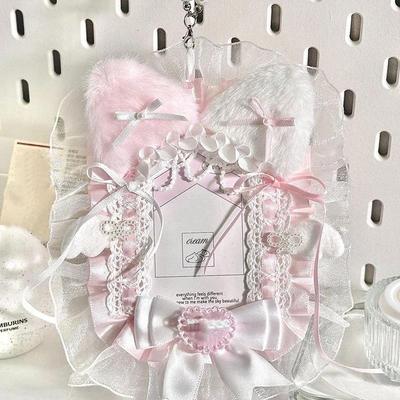 1Pcs Cute Lolita Diy Sewing Satin Ruffle Trim Ruffle Applique Clothes Bag Decor 4Cm Wide Pleated Lace Fabric Ita Bag Decoration