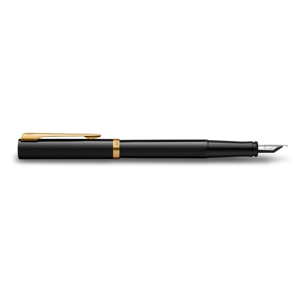 WATERMAN Impression Füllfederhalter Schwarz Fein Geschenkbox Luxusartikel 2225541 Stift, GT, Feder, Enthalten, Geschenk, Nr.