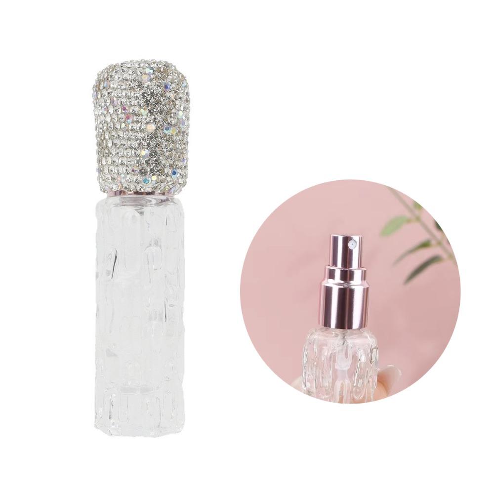 Creative Rhinestone Perfume Bottle 10ML Empty Perfume Bottle  Home Decoration Style 1 Spray