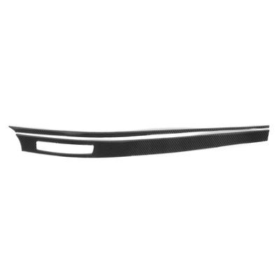 2 st Instrumentbrädesöverdrag Central Instrumentpanel Trim Kolfiber Passar för Mitsubishi Lancer 08?16 VHD