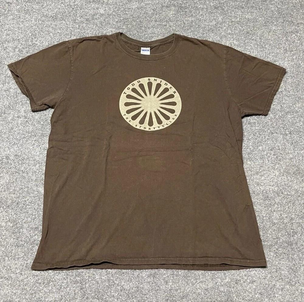

Todd Snider Gift Funny Unisex Full Size S to 5XL Tshirt Dark Chocolate SN226 Unisex T-Shirt L