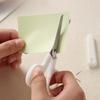 Scissors Portable Paper Cutting Knife White Handmade Small Scissors Office Set with Cover Safe Artistic Small Scissors