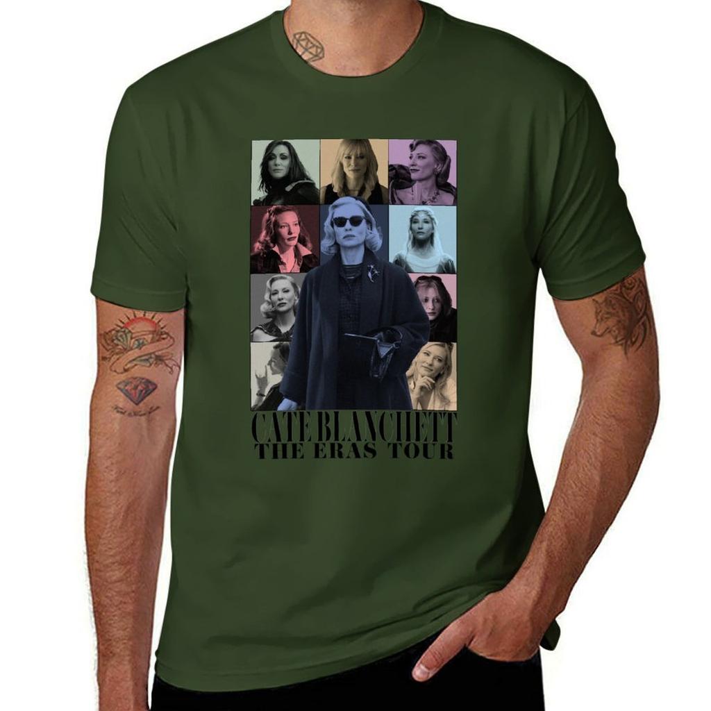 Cate Blanchett Characters The Etc Tour Tshirt blacks oversizeds mens graphic tshirts funny