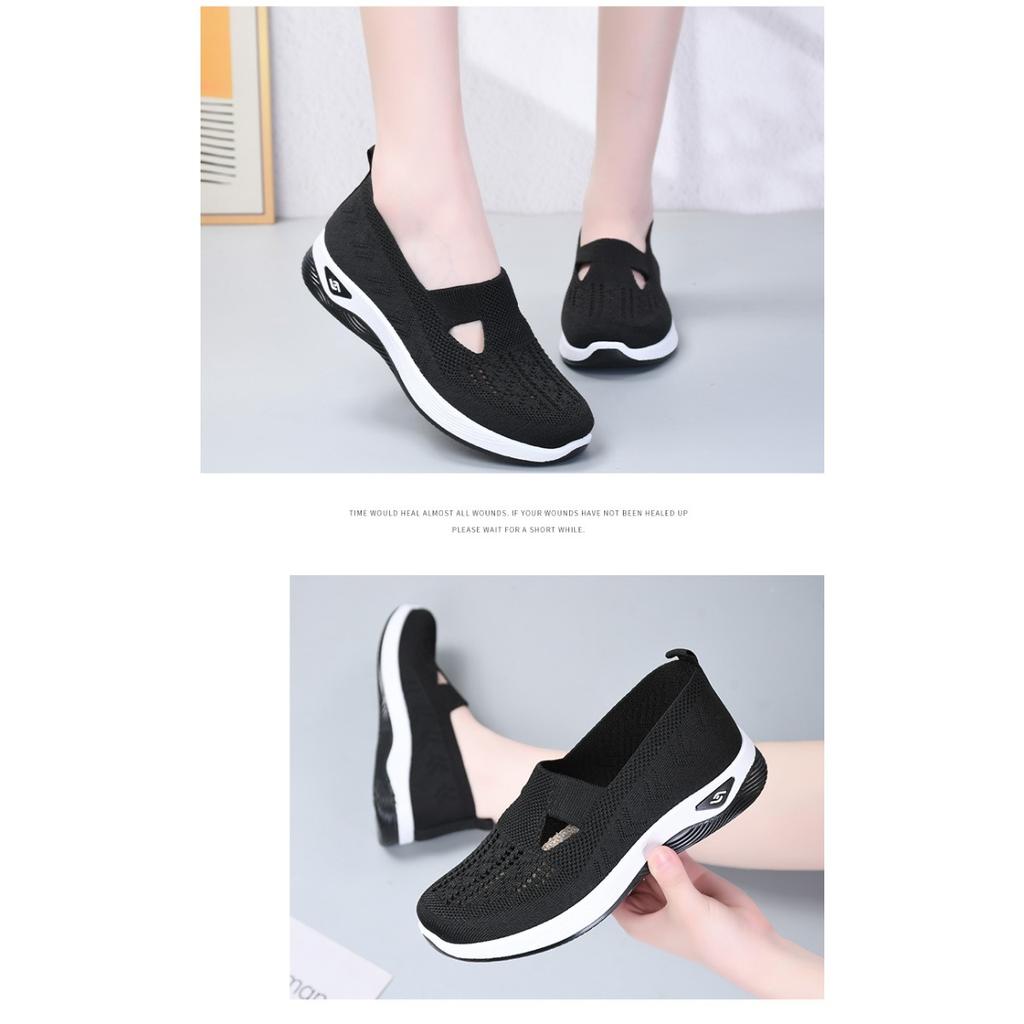 Women's Shoes with Soft Soles Are Not Tiring for The Feet In Summer, While Women's Cloth Shoes Are Comfortable and Casual Shoes with Ethnic Embroidery