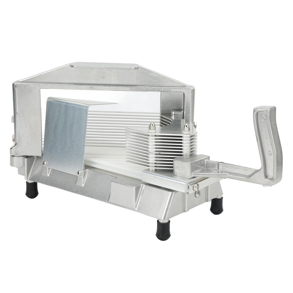 Řezačka zeleniny z nerezové oceli s vysokou účinností, ruční kráječ na plátky ovoce, rajčat a brambor