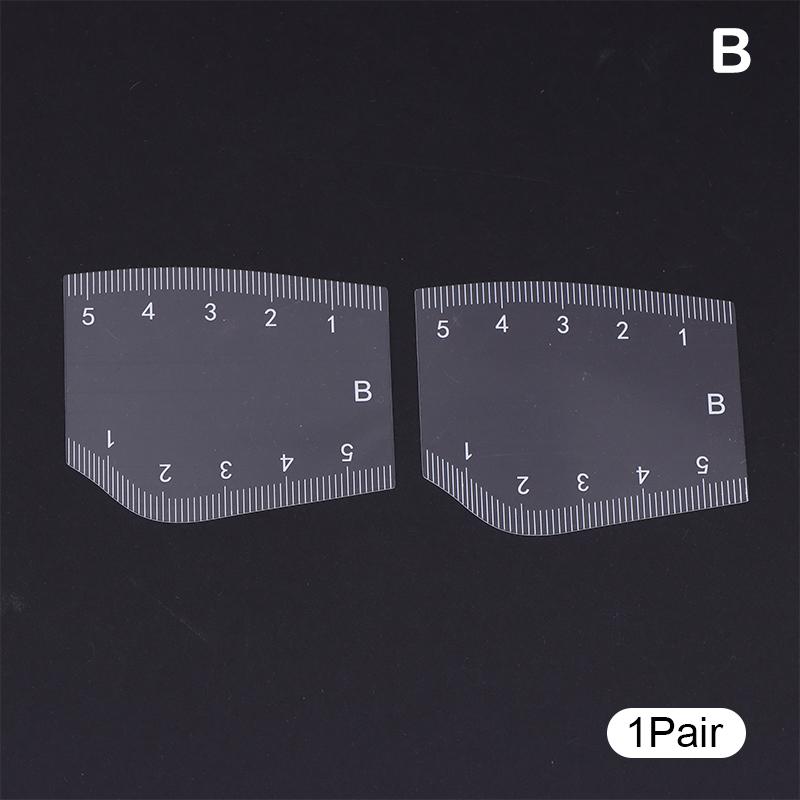 

Инструменты для макияжа татуажа бровей для начинающих, быстрый дизайн бровей, вспомогательная линейка для бровей, линейка для позиционирования, аксессуары для татуажа B