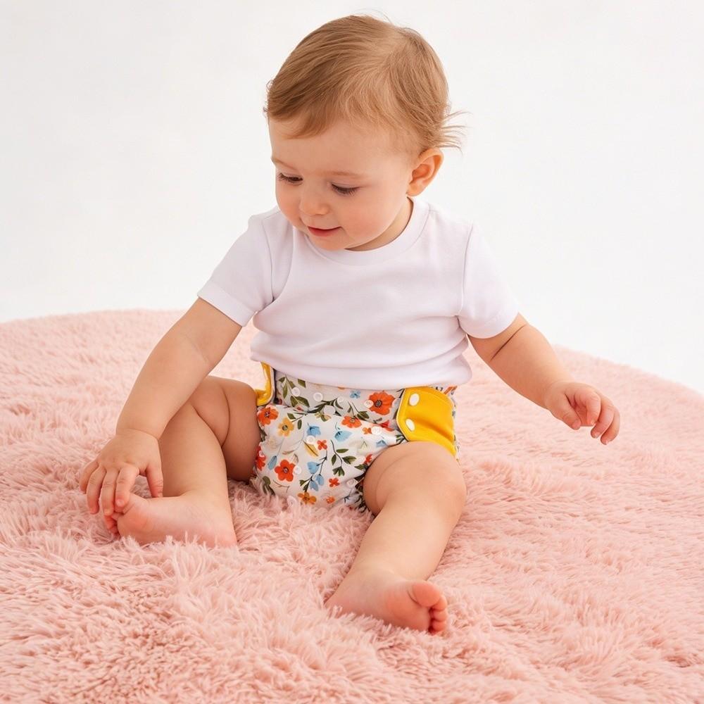 Anti-leakage Charcoal Diapers Washable Baby Diapers Happy Cloth Diapers Girl Boy