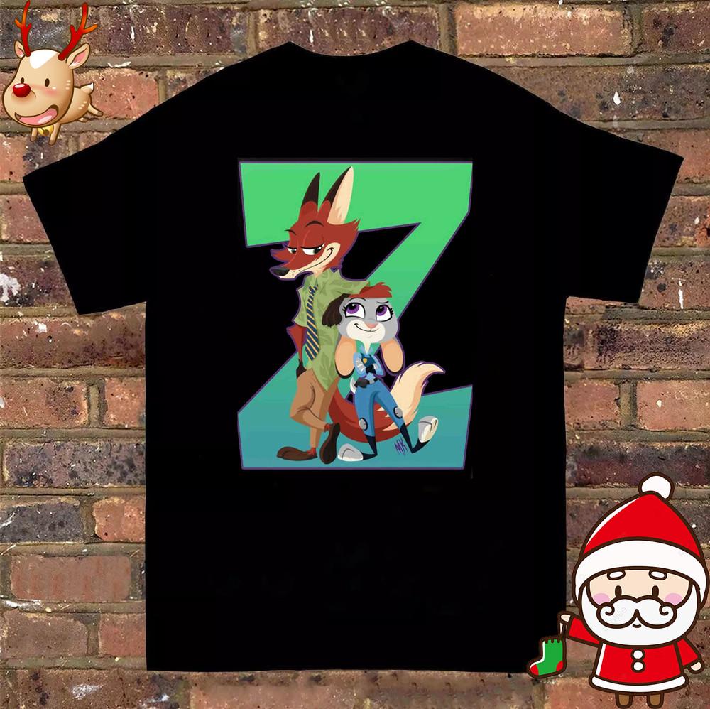 

Judy And Nick 100% Cotton Full Size To 4XL Shirt Gift Valentine Unisex T-Shirt XXXL