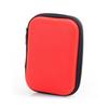 Hard Eva Shockproof Earphone Storage Case Inner Mesh Pocket For Earbuds Cables Coins Travel Commute