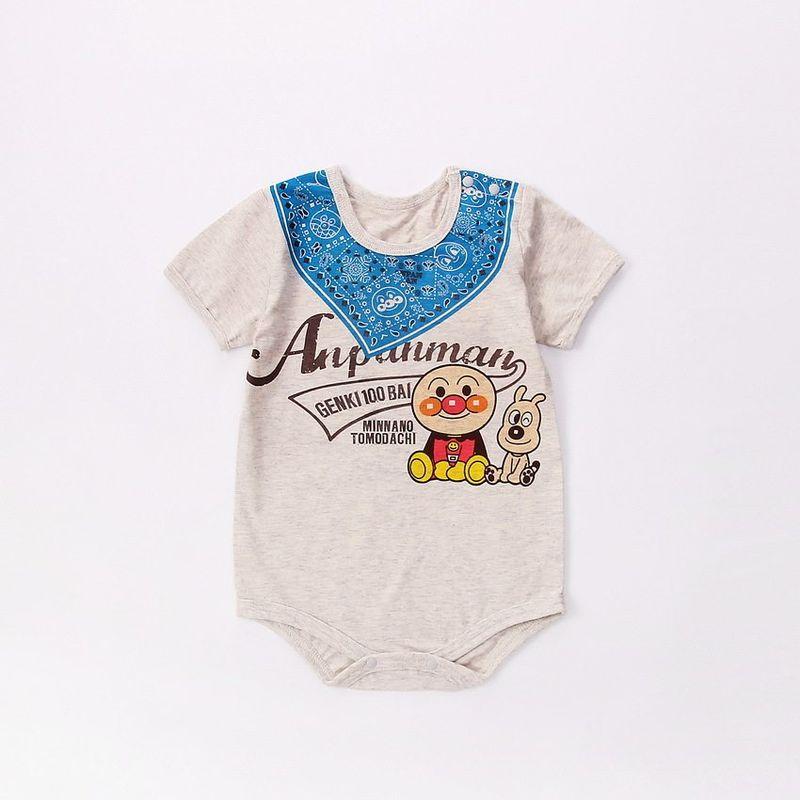 

Bread Superman Triangle Rompers Cotton 0-3 Children s Clothing Heather Gray (Short Sleeves) 70cm