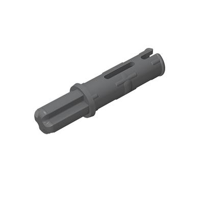 20 Stück/Los Hightech-Komponente 1x3 Achsstift Lang Mit Reibungsrillen Längs MOC Bausteine Ziegel Montagepartikel 11214