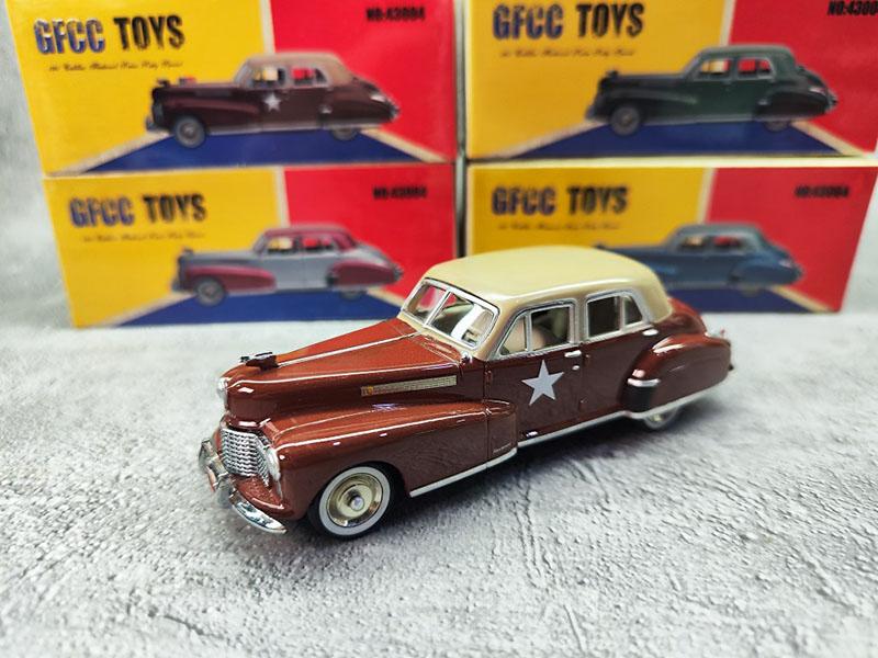 ABBT1 GFCC Modellauto Maßstab 1/43 1941 Fleetwood Series Sixty Special Spielzeugfahrzeug Klassische Sammlung Geschenke