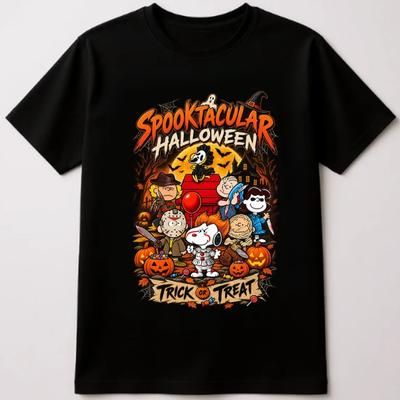 Snoopy Halloween Trick Or Treat, Halloween T-Shirt S-5XL