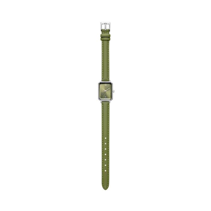 Renata R Octagone Olive Leather Watch RWRLLL6BF001WHOL0