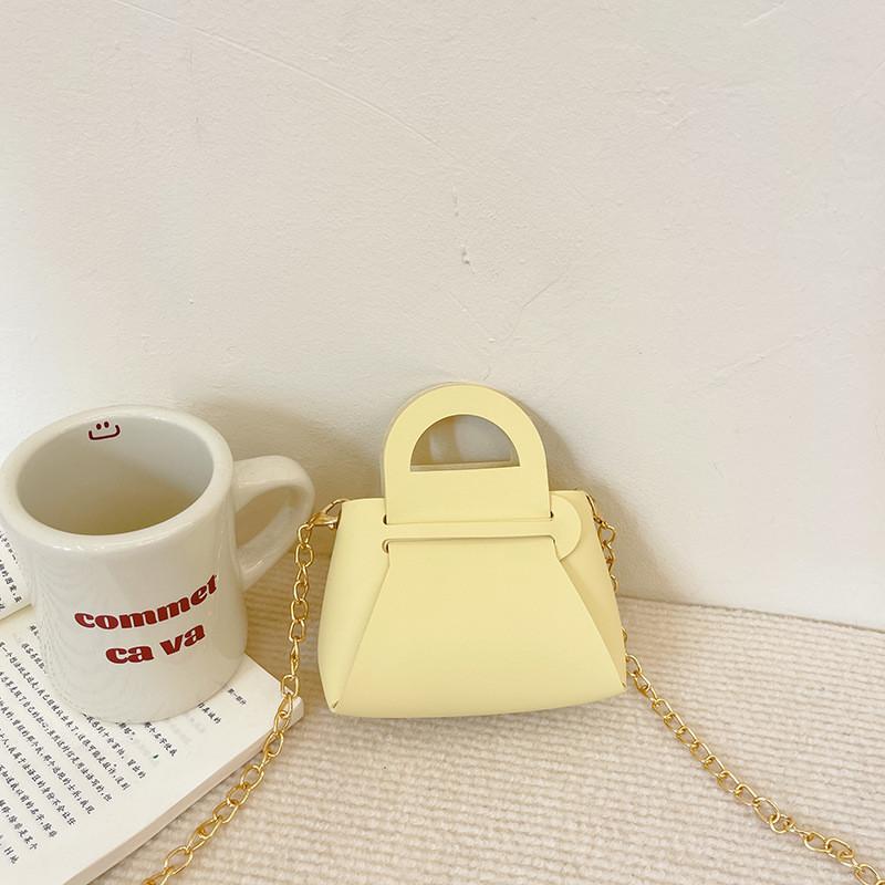 Stylish Korean Mini Crossbody Bag For Kids In Black Yellow Pink And Green With Durable Features